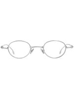 Gentle Monster lunettes de vue Zodiac 02 à monture ronde - Argent