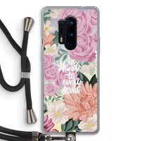Kindness matters: OnePlus 8 Pro Transparant Hoesje met koord