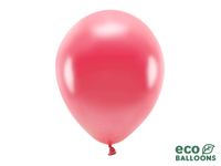 Metallic Ballonnen Lichtrood Premium Organic (10st)