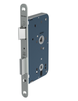 ASSA ABLOY 2486 Toilet/badkamerdeurslot | DM60mm | WC72mm | krukgat 8mm | voorplaat RVS 20x235mm afgerond | DR 1+3/2+4 - 7273215