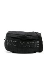 Vic Matie sac banane à logo embossé - Noir - thumbnail