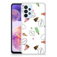 Samsung Galaxy A23 Siliconen Case IJsjes - thumbnail