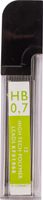 Q-CONNECT potloodstiften 0,7 mm HB etui van 12 stuks - thumbnail