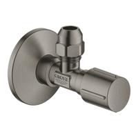 GROHE hoekstopkraan knel 1/2x3/8 m. metalen greep brushed hard graphite 22037AL0