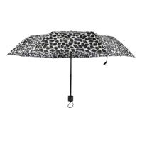 Ultieme Bescherming tegen Storm en Regen - Opvouwbare Paraplu - Beige & Zwart - 53x90cm - Lichtgewicht