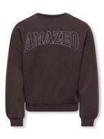 Kids ONLY winter sweater meisjes - zwart - KogKiki - oversize fit