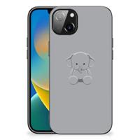 iPhone 14 Plus Hoesje Grijs Baby Olifant