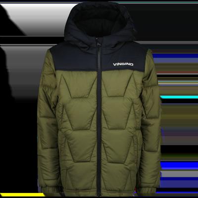 Vingino winter winterjas jongens - groen - Tjay - comfort