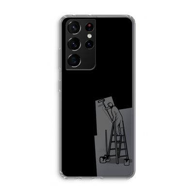 Musketon Painter: Samsung Galaxy S21 Ultra Transparant Hoesje