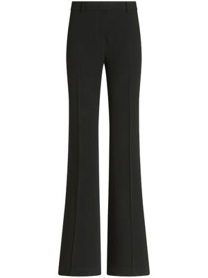 ETRO pantalon évasé à taille mi-haute - Noir