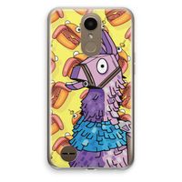 Loot Burger: LG K10 (2017) Transparant Hoesje