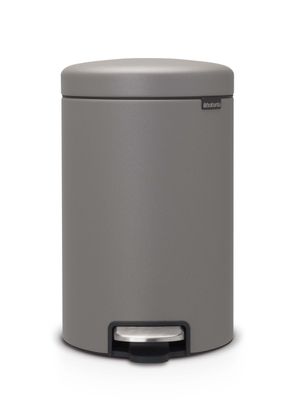 Brabantia pedaalemmer Newlcon 12 liter mineral concrete grey