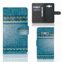 Samsung Galaxy J7 2016 | Wallet Case | met Pasjes | Jeans Samsung Galaxy J7 2016 | Wallet Case | met Pasjes | Jeans