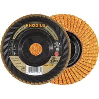 Rhodius 211410 JUMBO LONGLIFE TRIM Lamellenschijf RVS, Staal 10 stuk(s)