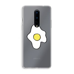 Spiegelei: OnePlus 8 Transparant Hoesje