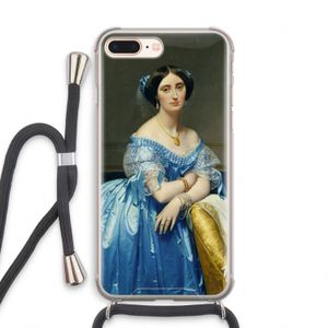 Eleonore: iPhone 8 Plus Transparant Hoesje met koord