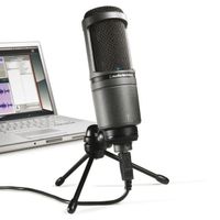 Audio-Technica AT2020USB Zwart Microfoon voor studio's - thumbnail