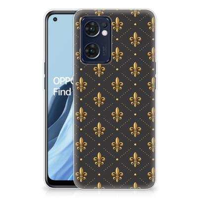 OPPO Reno 7 5G | Find X5 Lite | TPU bumper | Franse Lelie