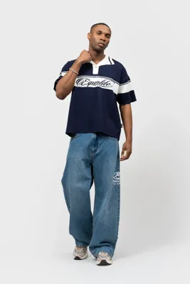 Equalité Jaden Knit Polo Heren Donkerblauw - Maat M - Kleur: Donkerblauw | Soccerfanshop