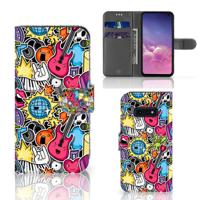 Samsung Galaxy S10e | Wallet Case | met Pasjes | Punk Rock