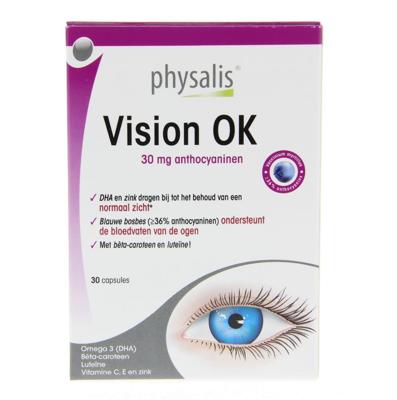 Physalis Supplementen Vision OK 30Capsules