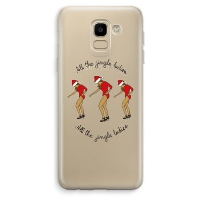 Jingle Ladies: Samsung Galaxy J6 (2018) Transparant Hoesje