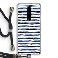 Verrassende lijnen: OnePlus 8 Transparant Hoesje met koord