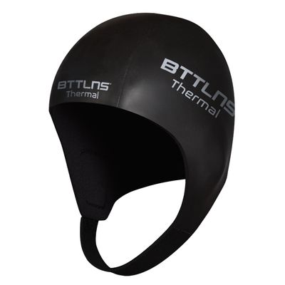BTTLNS Neopreen thermal swim cap Zethes 1.0 zilver L