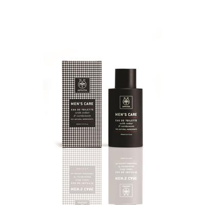 Apivita Men's Care Eau de Toilette with Cedar & Cardamon 100ml