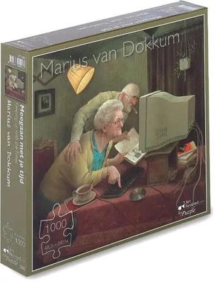Marius van Dokkum Meegaan met je Tijd Puzzel 1000 Stukjes