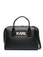 Karl Lagerfeld sac cabas médium à design K/Letters - Noir - thumbnail