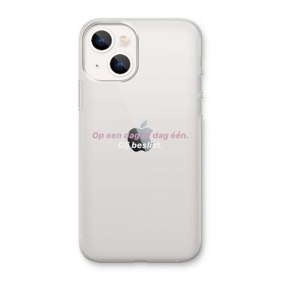 gij beslist: iPhone 13 mini Transparant Hoesje