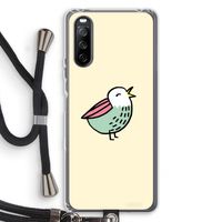 Birdy: Sony Sony Xperia 10 III Transparant Hoesje met koord