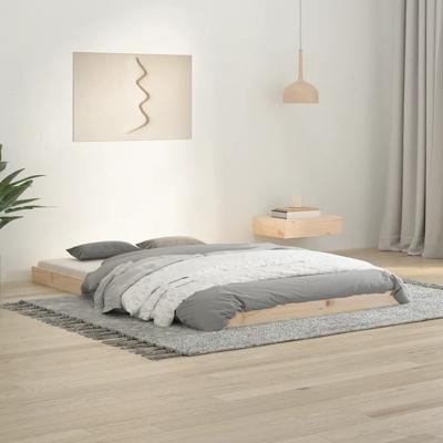 Bedframe massief grenenhout 120x190 cm
