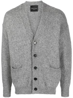 Roberto Collina Vest met V-hals - Grijs Roberto Collina Vest met V-hals - Grijs