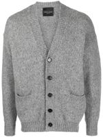 Roberto Collina Vest met V-hals - Grijs - thumbnail