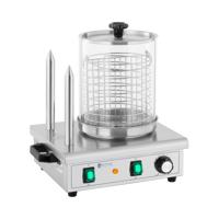 Hotdog-maker - 550 W - Royal Catering - 2 verwarmde spiesjes