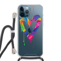 Melts My Heart: iPhone 12 Pro Max Transparant Hoesje met koord