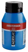 Royal Talens Amsterdam Standard Series Acrylverf Pot 1000 ml - Primaircyaan 572