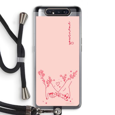 Best Friends: Samsung Galaxy A80 Transparant Hoesje met koord