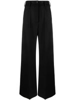 ETRO palazzo virgin-wool trousers - Noir