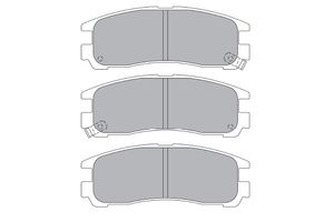 Remblokken set KBP5509