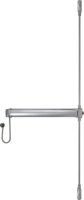 JPM FC-EA-30 JPM Elektromechanische paniekbalk Fluid Control - Uit- en Ingang | type: C | 3 punts | knop | kleur: aluminium | lengte: 1165 mm |