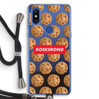 Koekerond: Xiaomi Mi Mix 3 Transparant Hoesje met koord