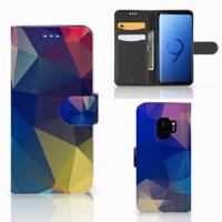 Samsung Galaxy S9 | Book Case | Polygon Dark