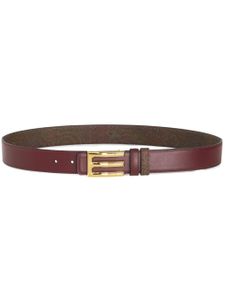 ETRO ceinture réversible à motif cachemire - Rouge