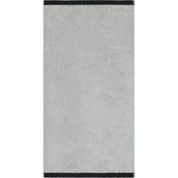 Cawö Cawo Lifestyle Splash Doubleface 7071 Douchelaken 70x140 platin/schwarz