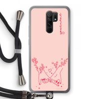 Best Friends: Xiaomi Redmi 9 Transparant Hoesje met koord