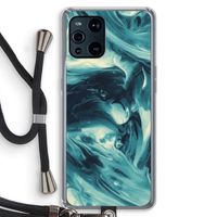 Dreaming About Whales: Oppo Find X3 Pro Transparant Hoesje met koord