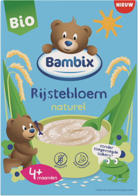 Bambix Bio Rijstebloem Naturel Pap 4+